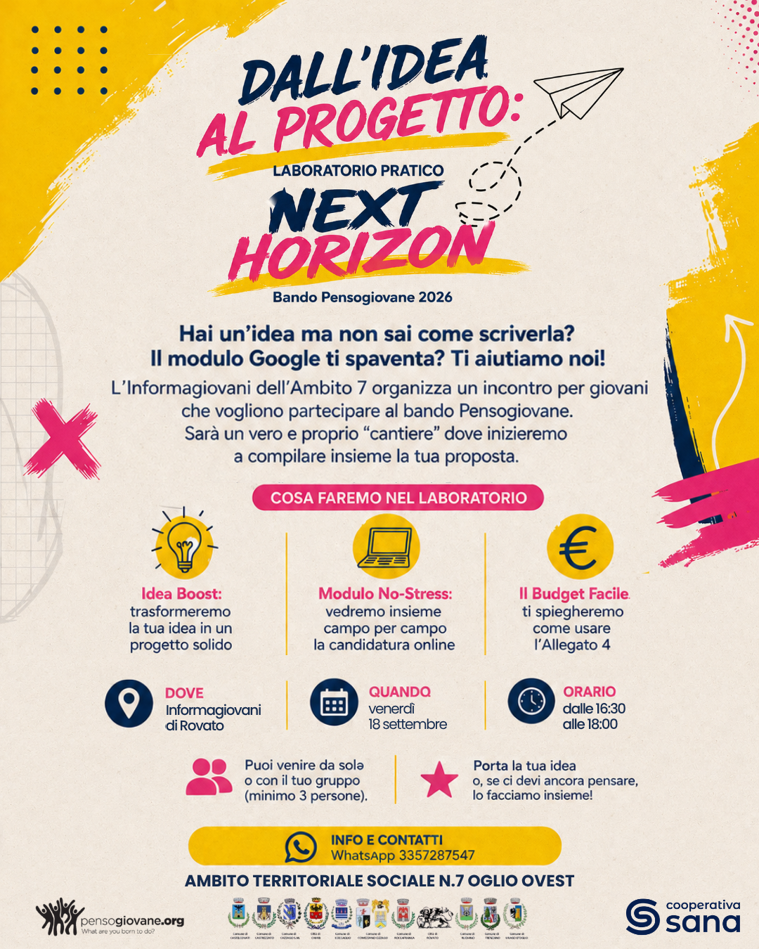 Bando Pensogiovane 2026