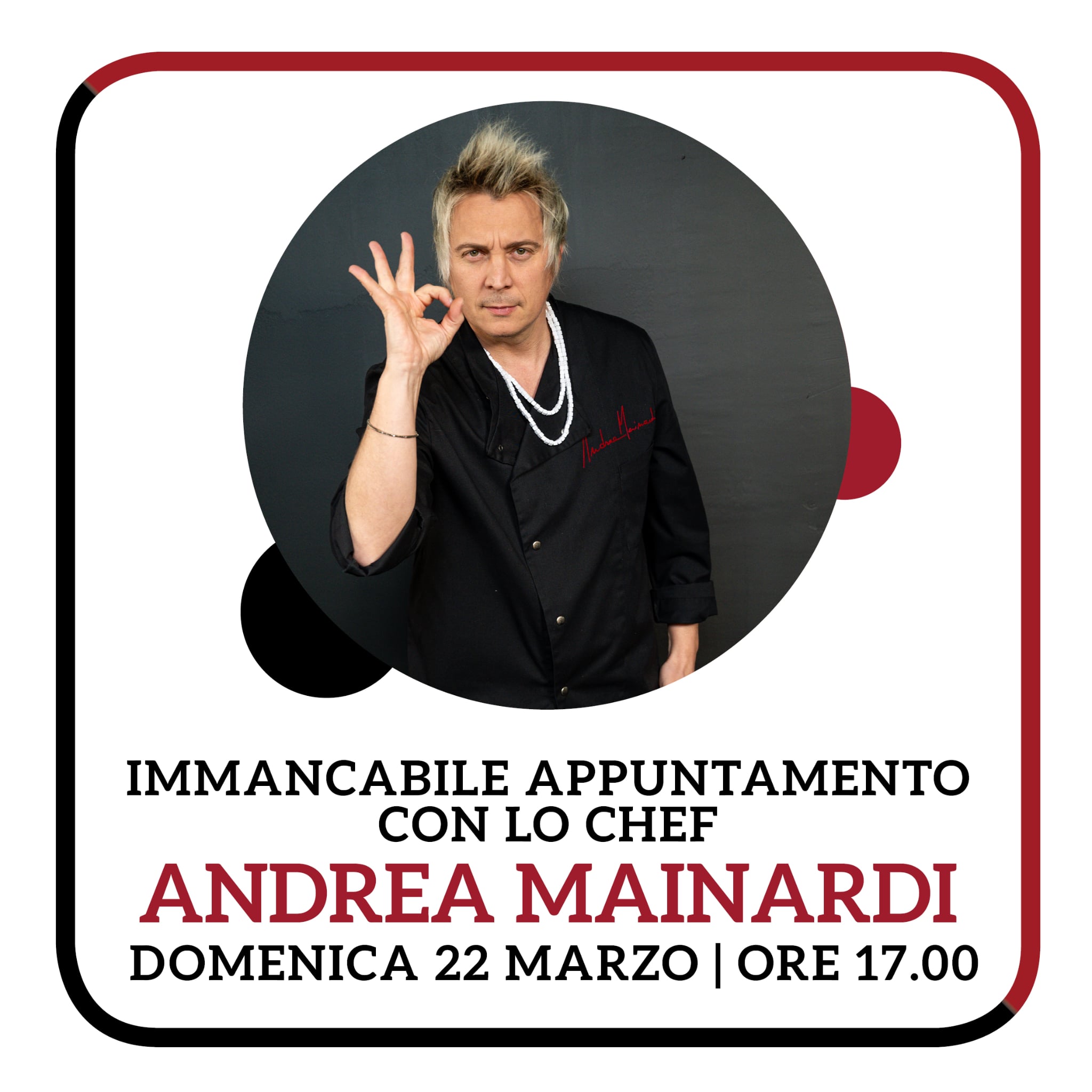 Immagine Chef Andrea Mainardi