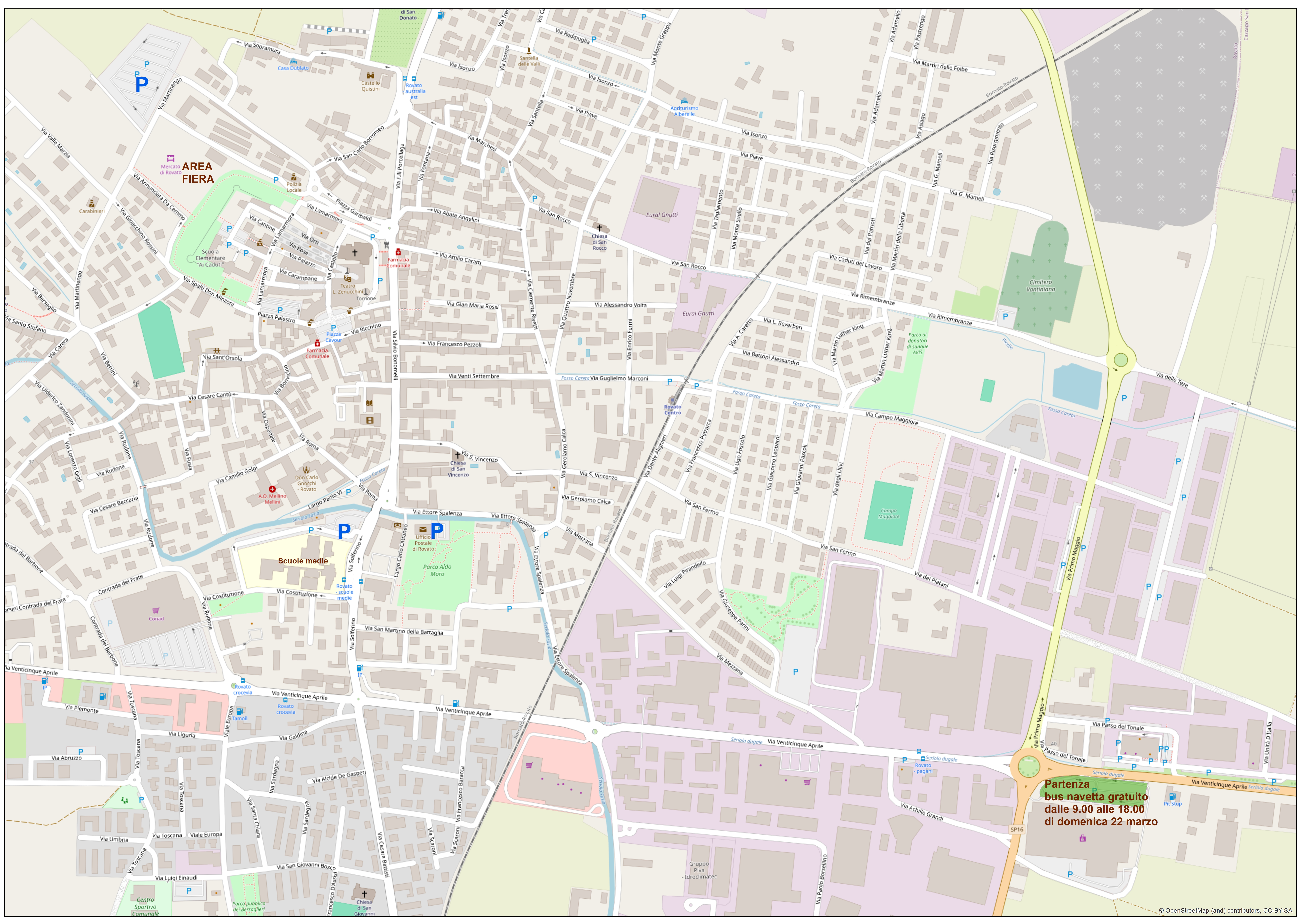 Immagine Lombardia Carne 2026 - mappa parcheggi