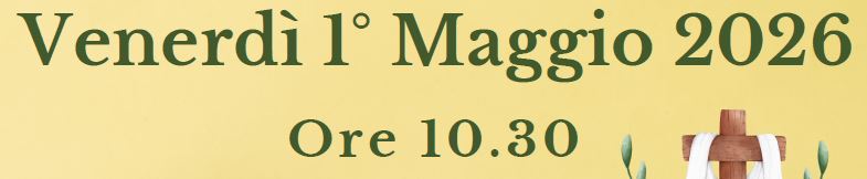 S. Messa 1° maggio 2026