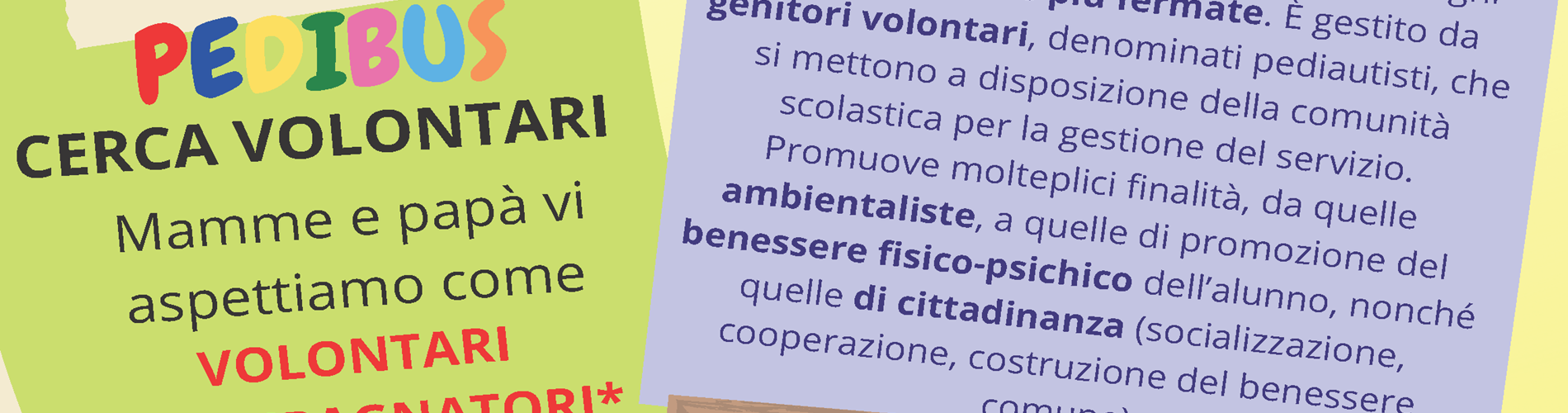 Pronti? Si parte? Piedibus Pronti? Si parte? Piedibus