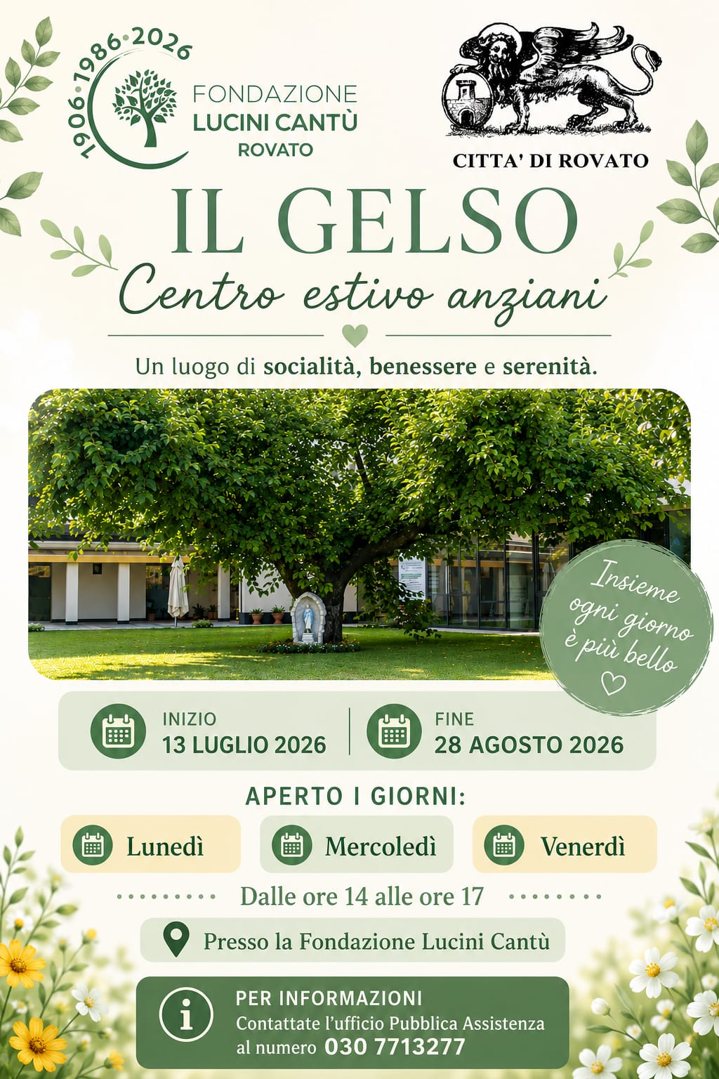 Il Gelso - centro estivo anziani